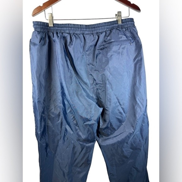 Bert Pulitzer Collectors Edition Womens Navy Nylon Track Pants Elastic Waist L - Picture 5 of 8